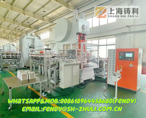 63 Ton foil pan making machine  with Mitsubishi PLC and Schneider Components
