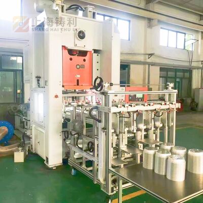Mitsubishi PLC Controlled Aluminum Foil Cup Making Machine with 1000mm Feeding System