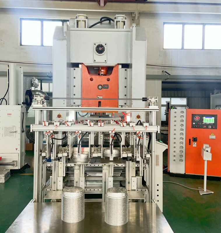 68 TIMES/MIN Aluminium Foil Container Manufacturing Machine 3003/H24