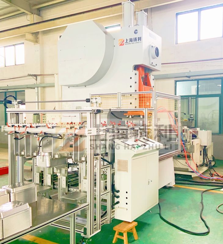 High Speed Aluminium Foil Tea Cup Making Machine Aluminium Container Making Machine Servo motor